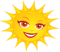 Радуга, солнце, месяц, звёзды - PNG клипарт. Обсуждение на LiveInternet -  Российский Сервис Онлайн-Дневников